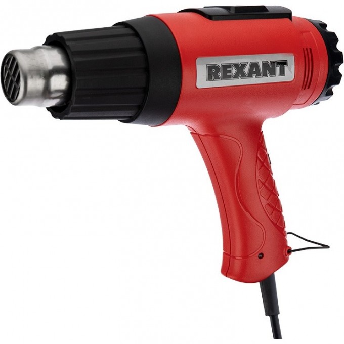 Фен строительный REXANT, 230 В/1800 Вт "MASTER" с терморегулятором и ЖК-дисплеем 12-0057