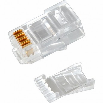 Разъем REXANT RJ-45(8P8C) под витую пару UTP с вставкой